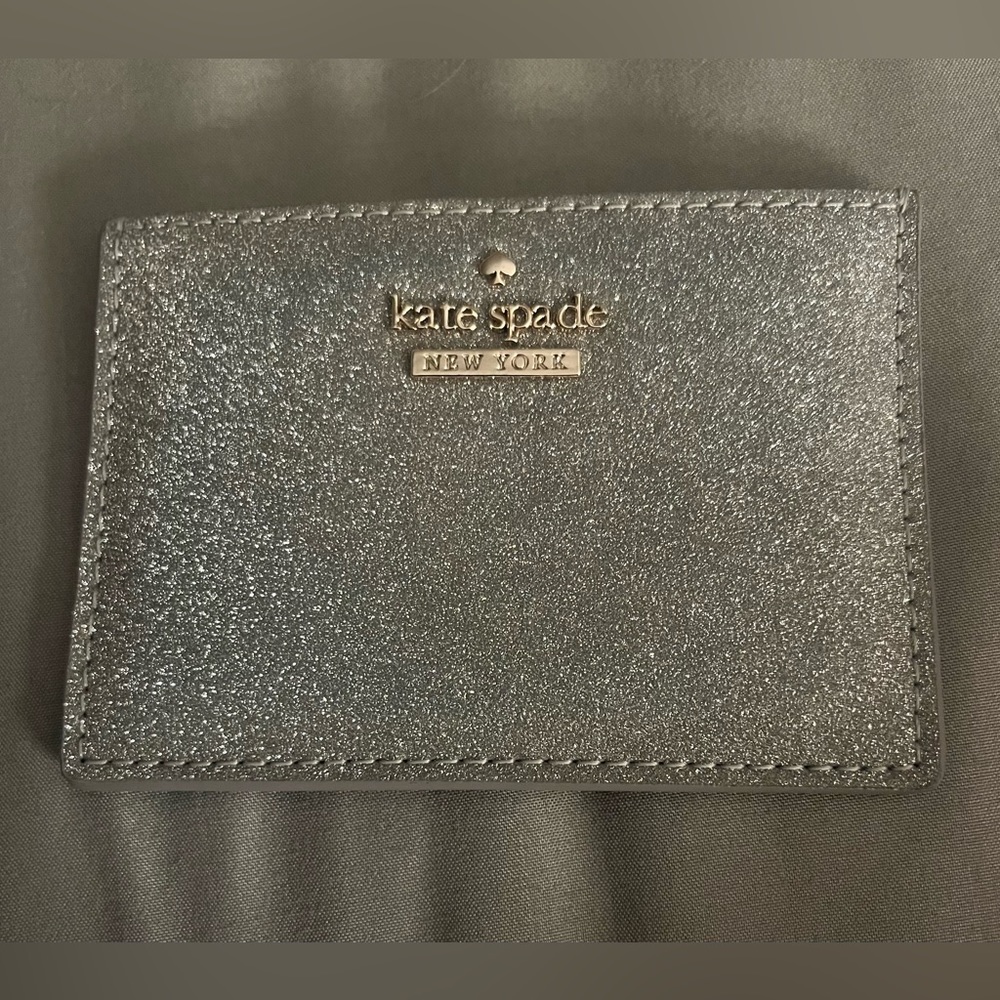 Kate Spade Glittery Black Wallet